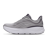 Explore HOKA Men Bondi 9 Wide - Stellar Grey / Squid Ink for trail, outdoor & lifestyle use | Liv Activ Singapore