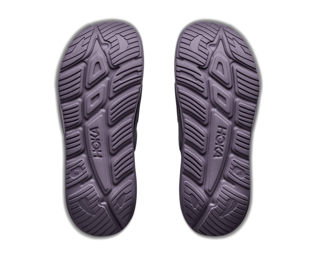 HOKA Unisex Ora Athletic Slide - Squid Ink / Purple Fog