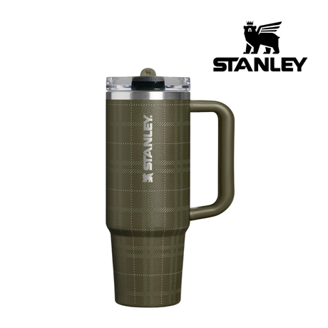 Explore Stanley Quencher ProTour Tumbler 30oz - Peat Moss Plaid for trail, outdoor & lifestyle use | Liv Activ Singapore