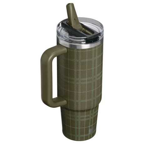 Explore Stanley Quencher ProTour Tumbler 30oz - Peat Moss Plaid for trail, outdoor & lifestyle use | Liv Activ Singapore