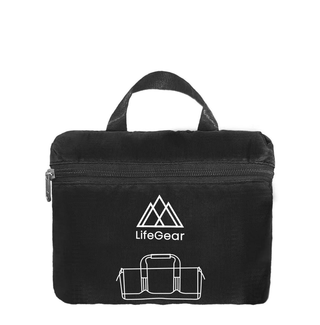 Explore Lifegear Packable Duffel 40L - Black for trail, outdoor & lifestyle use | Liv Activ Singapore