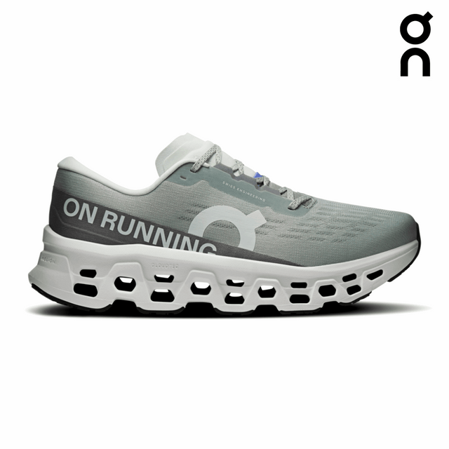 Explore On Men Cloudmonster 3 - Tin / Ivory for trail, outdoor & lifestyle use | Liv Activ Singapore