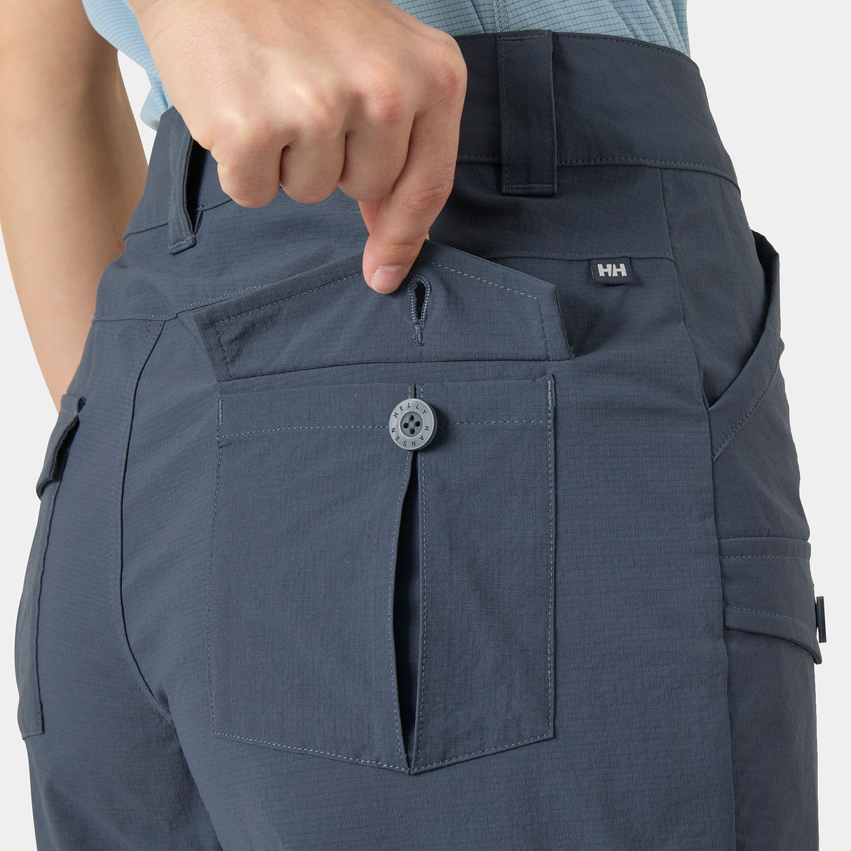 Explore Helly Hansen Women Maridalen Shorts - Alpine Frost for trail, outdoor & lifestyle use | Liv Activ Singapore