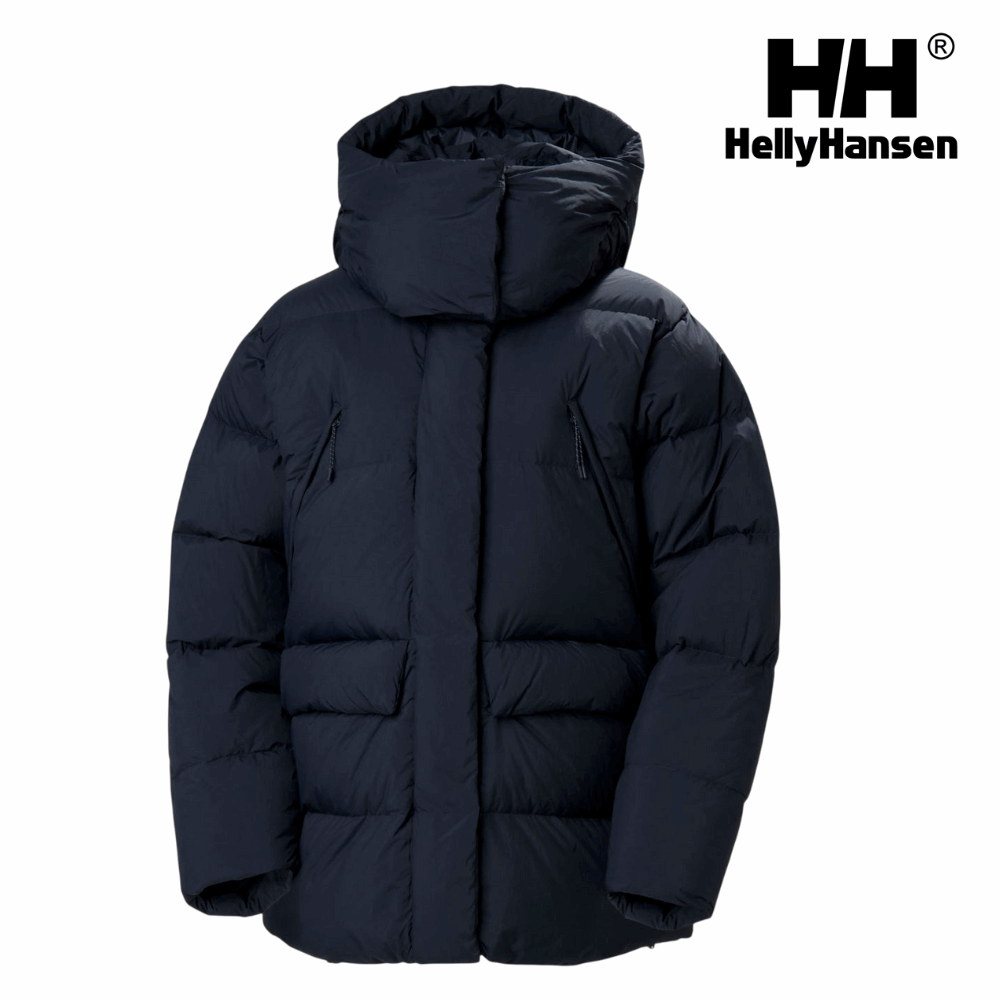 Explore Helly Hansen Women Inspire Down Puffer - Navy for trail, outdoor & lifestyle use | Liv Activ Singapore