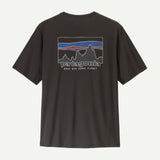 Explore Patagonia Men Capilene® Cool Daily Shirt - '73 Skyline - Black for trail, outdoor & lifestyle use | Liv Activ Singapore