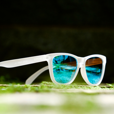 Sunday Shades Classic Series Sunglasses - Misty Iceblue