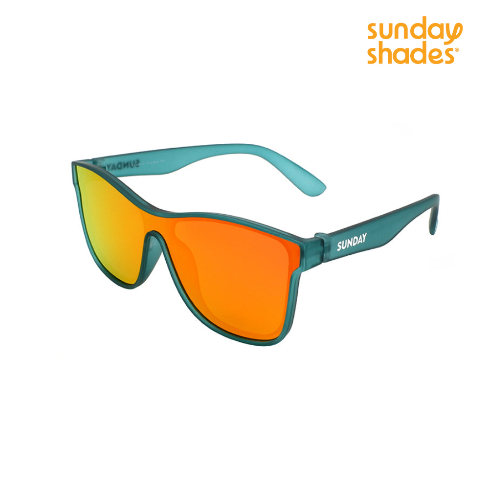 Sunday Shades Flare Series Sunglasses - Tropical Lush