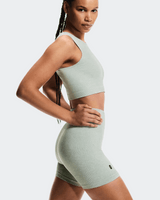 Explore On Women Studio Knit Shorts - Mineral / Heather for trail, outdoor & lifestyle use | Liv Activ Singapore