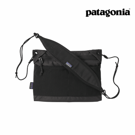 Explore Patagonia Terravia Sacoche Bag 3L - Black for trail, outdoor & lifestyle use | Liv Activ Singapore