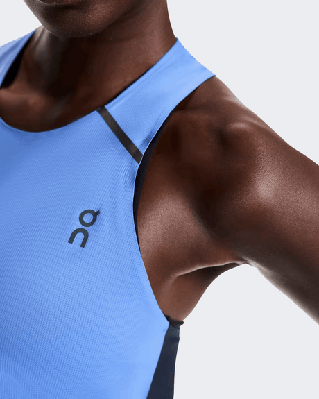 Explore On Women Performance Tank - Sailor / Navy for trail, outdoor & lifestyle use | Liv Activ Singapore