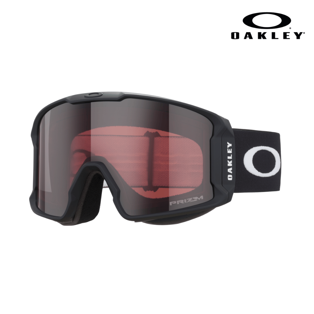 Oakley LINE MINER L ゴーグル MATTE BLACK 新品 Oakley Line Miner™ L Snow Goggles - Matte Black With Prizm Garnet