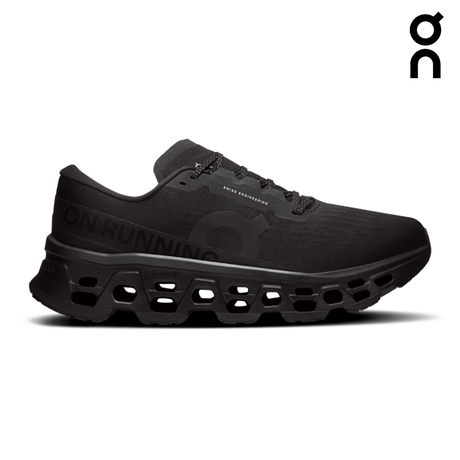 Explore On Men Cloudmonster 3 - Black / Black for trail, outdoor & lifestyle use | Liv Activ Singapore