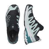 Salomon Women XA Pro 3D V9 GTX - Black / Bleached Aqua / Harbor Blue