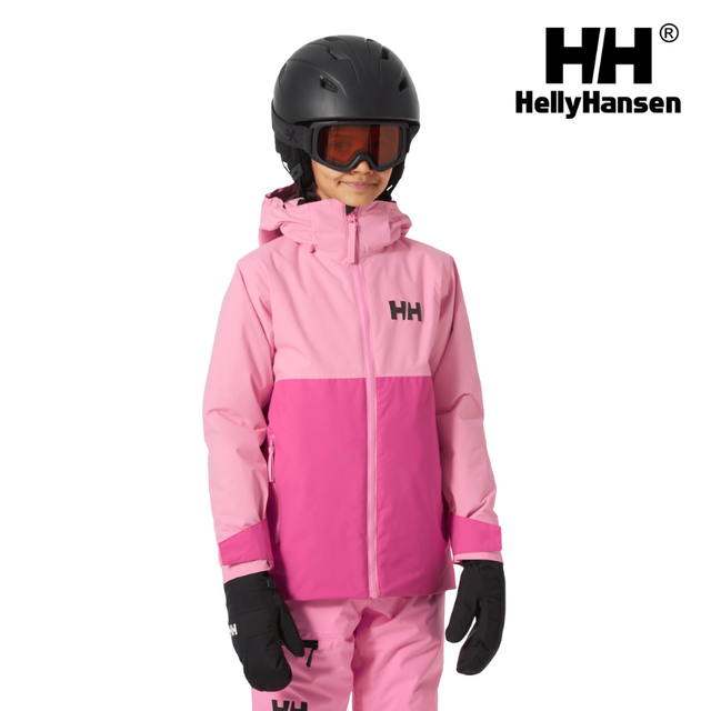 Helly Hansen Juniors Traverse Jacket Dragon Fruit1