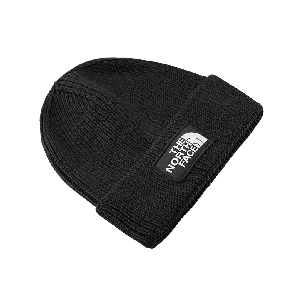 The North Face Unisex Logo Box Cuffed Beanie - TNF Black – Liv Activ