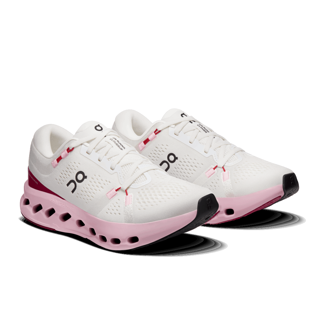 Explore On Women Cloudsurfer 2 - Ivory / Peony for trail, outdoor & lifestyle use | Liv Activ Singapore