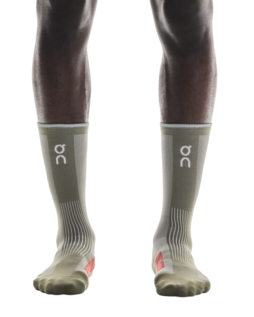 On Unisex Sock PLEASURES x The Loop - Olive