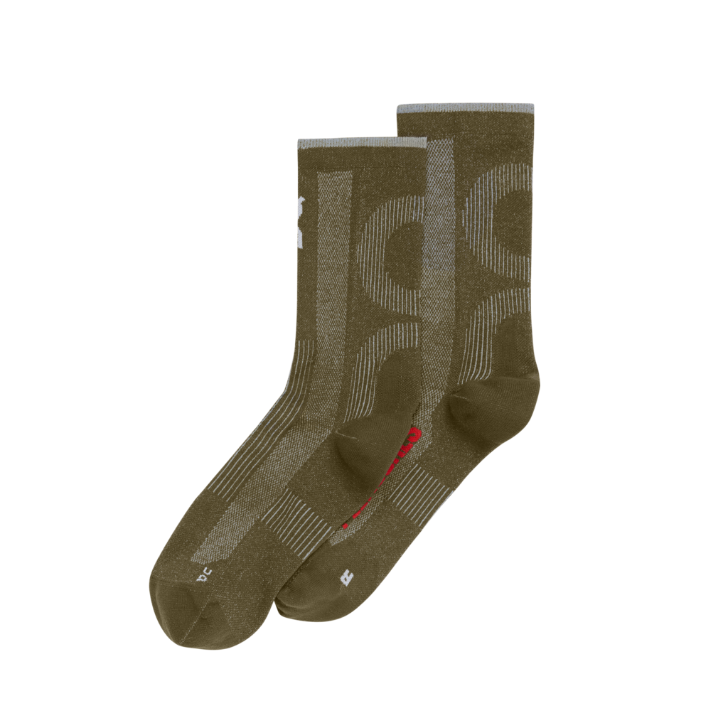 On Unisex Sock PLEASURES x The Loop - Olive