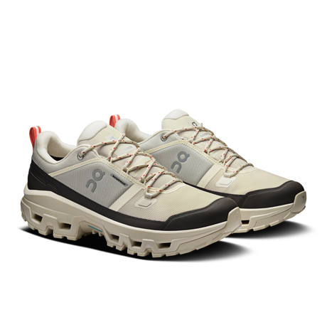 On Men Cloudrock Low Waterproof - Ivory / Ivory