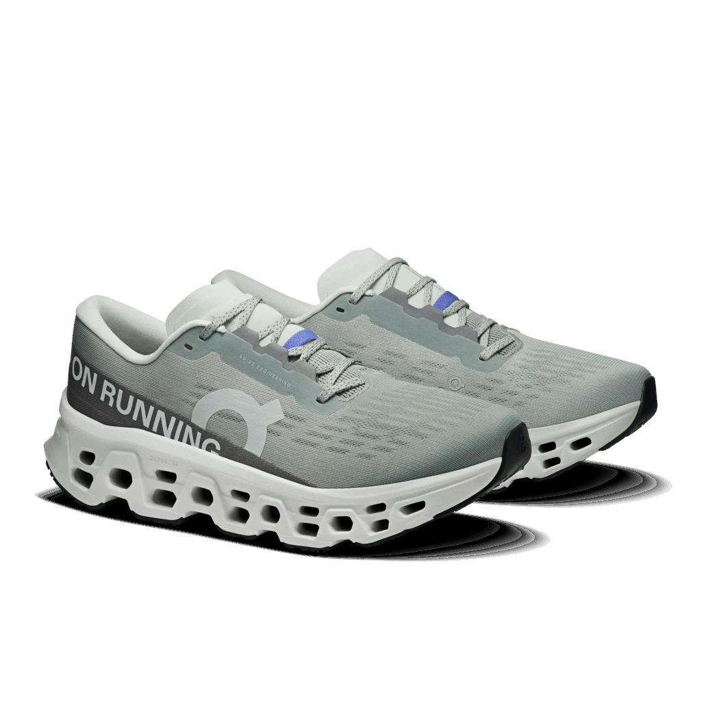 Explore On Men Cloudmonster 3 - Tin / Ivory for trail, outdoor & lifestyle use | Liv Activ Singapore