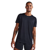 2XU Men Light Speed Tech Tee - Black / Black Reflective