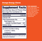 (1 Pack) GU Energy Chews - Orange - Expiry Date: Aug 2026