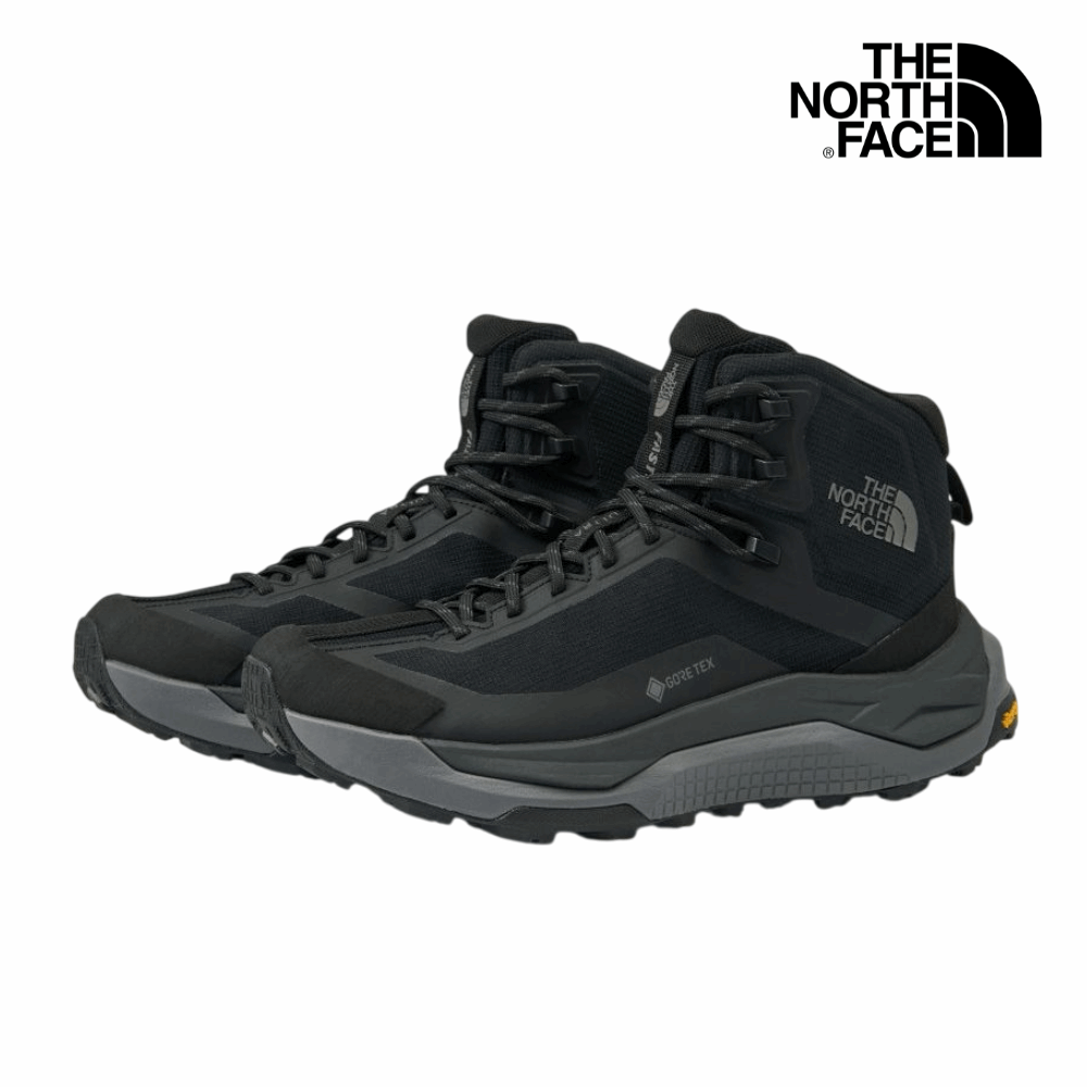 Explore The North Face Men Fastpack Ultra Mid GORE-TEX® Boots - TNF Black / Smoked Pearl for trail, outdoor & lifestyle use | Liv Activ Singapore