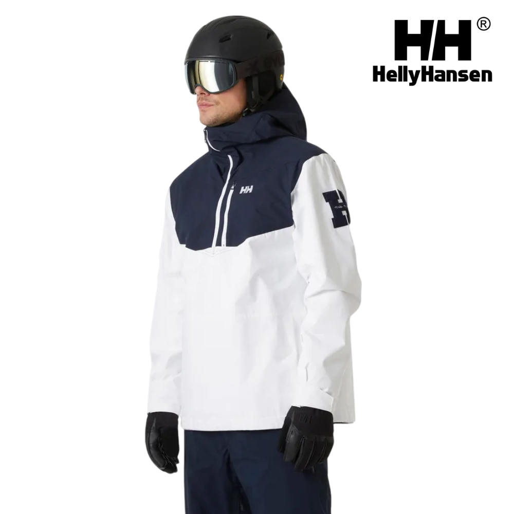 Helly Hansen Men Après Ski Anorak White - Main Image