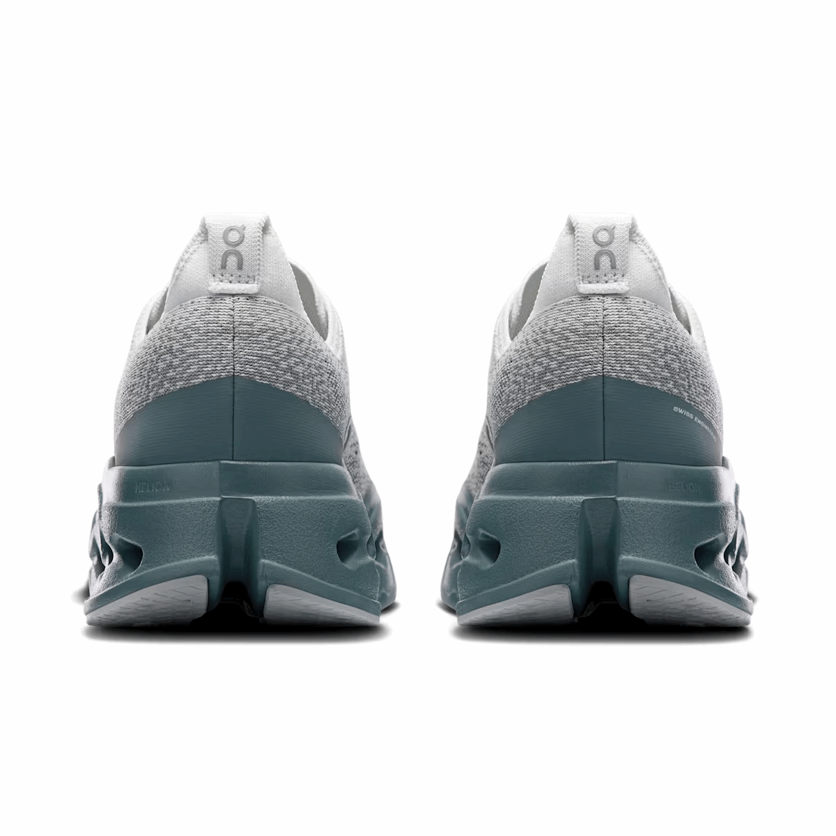 Explore On Men Cloudsurfer Max - Iceberg / Olive for trail, outdoor & lifestyle use | Liv Activ Singapore