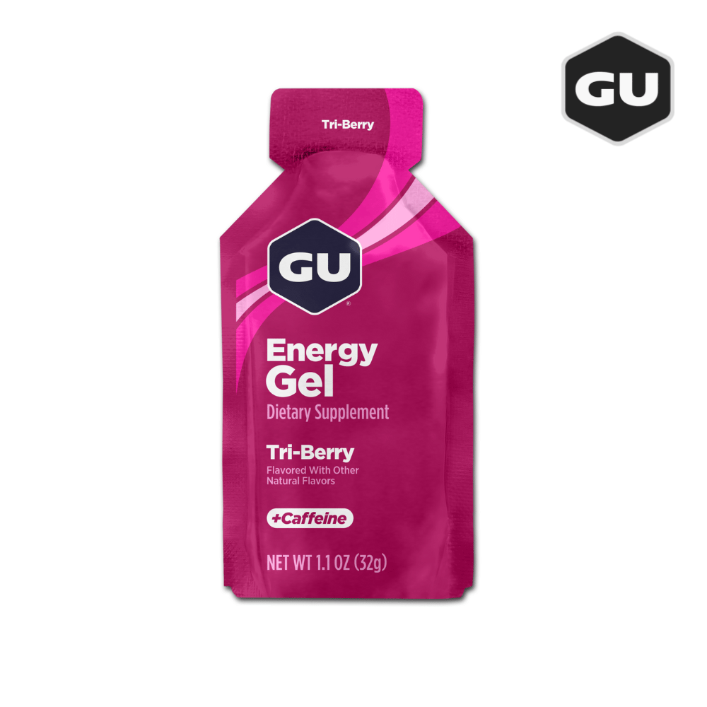 (6 Packs) GU Energy Gel - Tri-Berry - Expiry Date: Nov 2026 / Jan 2027