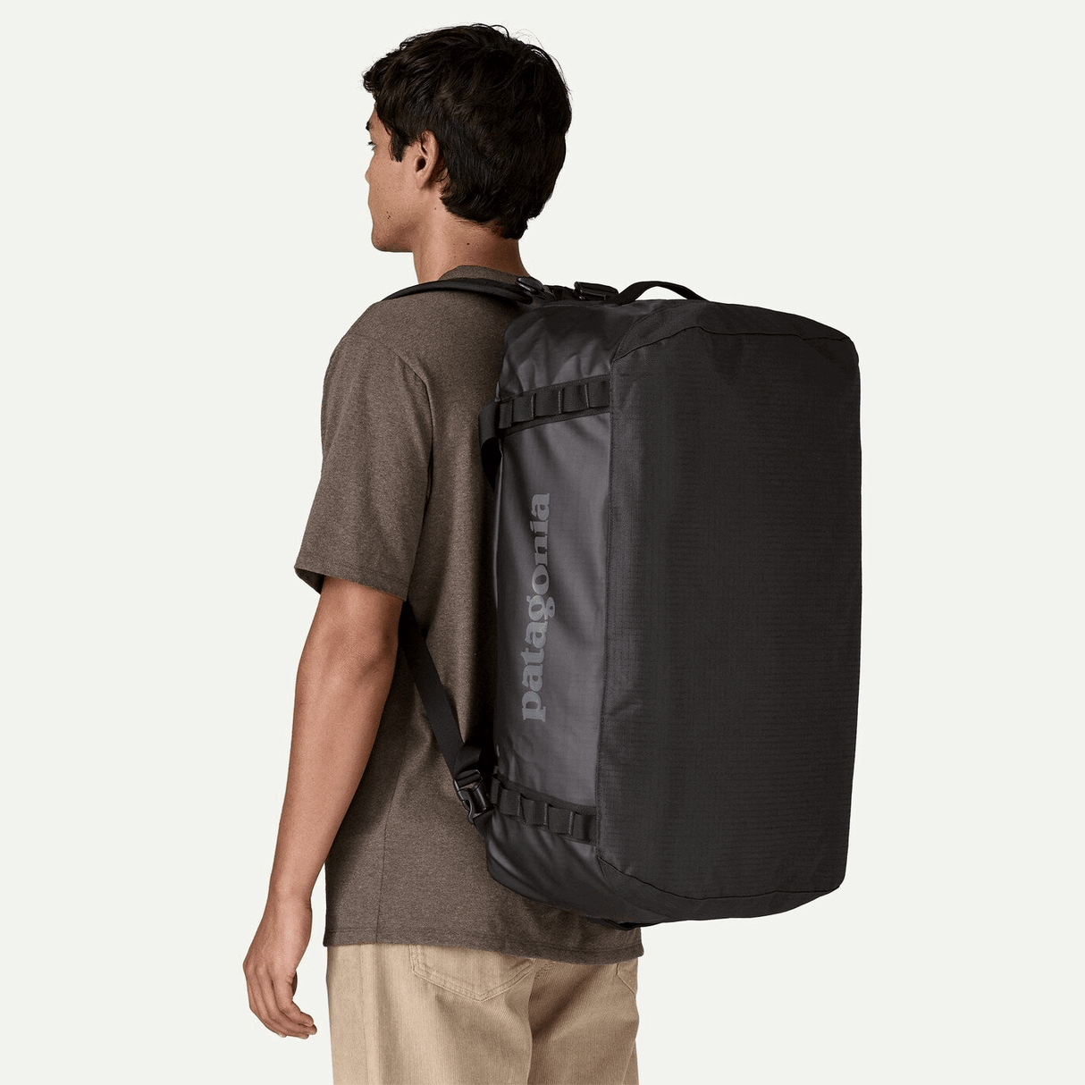 Explore Patagonia Black Hole® Duffel Bag 55L - Black W/Black for trail, outdoor & lifestyle use | Liv Activ Singapore
