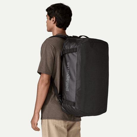 Explore Patagonia Black Hole® Duffel Bag 55L - Black W/Black for trail, outdoor & lifestyle use | Liv Activ Singapore