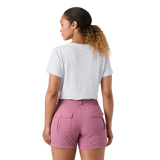 Explore Helly Hansen Women Skog Graphic T-Shirt - Even Light Purple for trail, outdoor & lifestyle use | Liv Activ Singapore