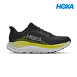 Explore HOKA Men Clifton 11 Wide - Black / Cosmic Grey for trail, outdoor & lifestyle use | Liv Activ Singapore