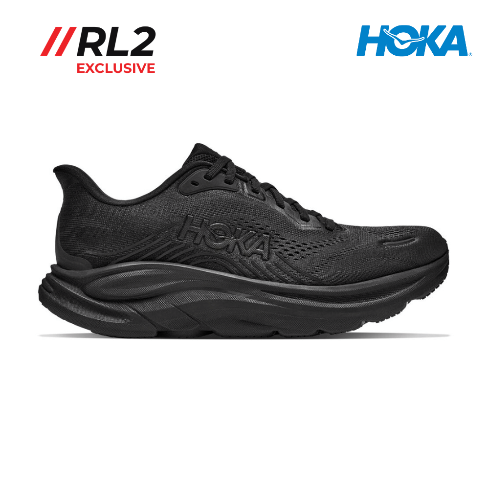hoka クリフトン11 wide HOKA Men Clifton 11 Wide - Black / Black – Liv Activ