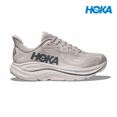 Explore HOKA Men Clifton 10 Wide - Putty / Grout for trail, outdoor & lifestyle use | Liv Activ Singapore