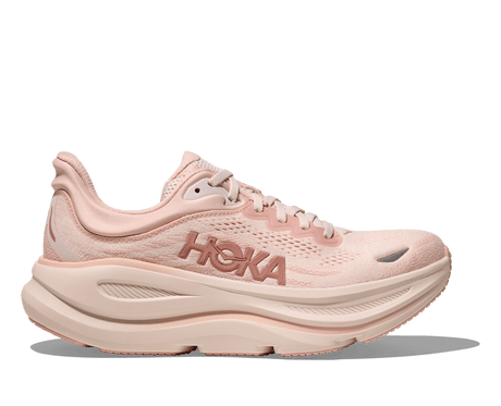 HOKA Women Bondi 9 Wide - Rose Latte / Rose Cream