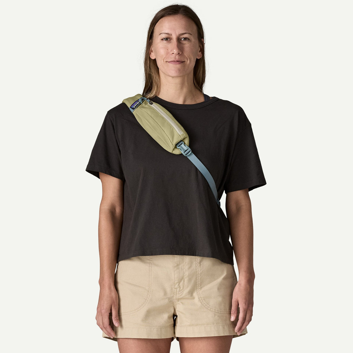Explore Patagonia Atom Sling Bag 8L - Weathered Stone for trail, outdoor & lifestyle use | Liv Activ Singapore