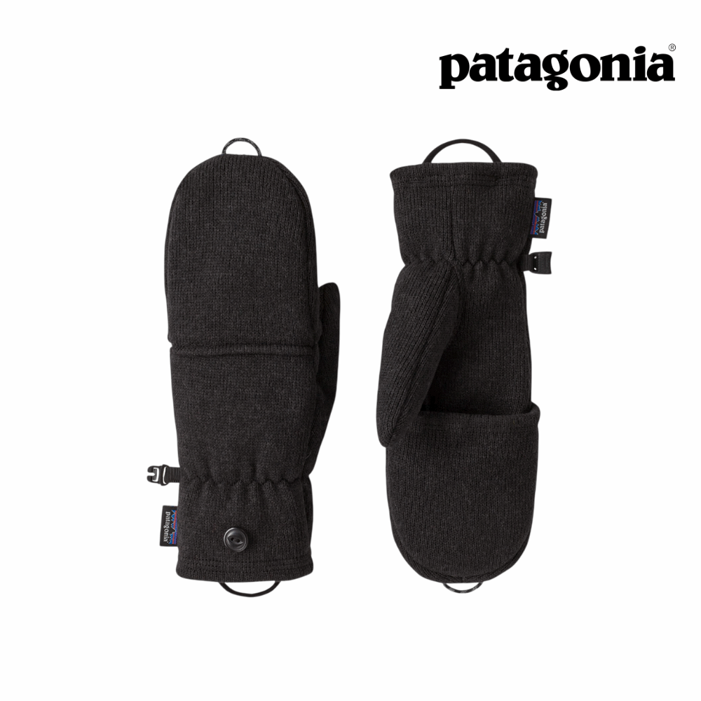 Explore Patagonia Better Sweater™ Fleece Gloves - Black for trail, outdoor & lifestyle use | Liv Activ Singapore