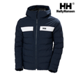 Explore Helly Hansen Men Bossanova Puffy Jacket - Navy for trail, outdoor & lifestyle use | Liv Activ Singapore