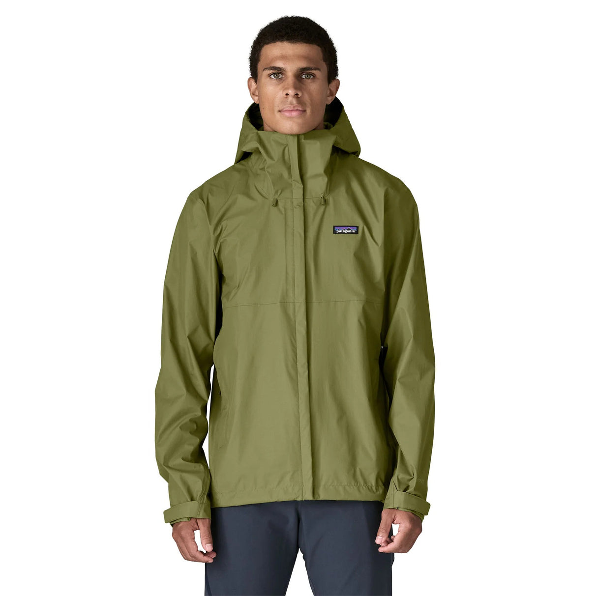 Explore Patagonia Men Torrentshell 3L Rain Jacket - Caper Green for trail, outdoor & lifestyle use | Liv Activ Singapore