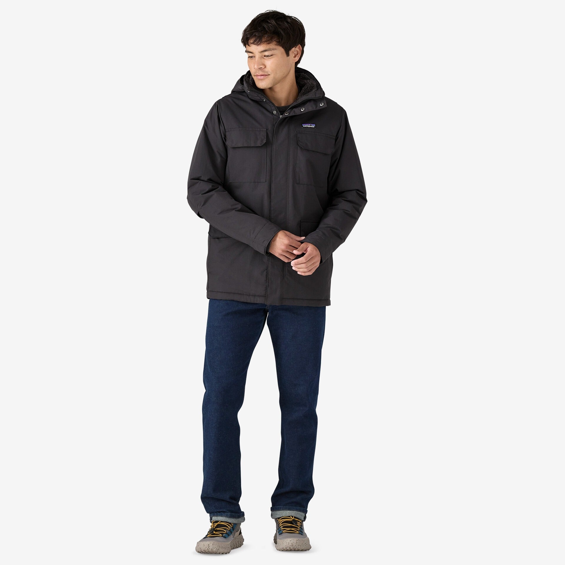 Patagonia isthmus parka black online