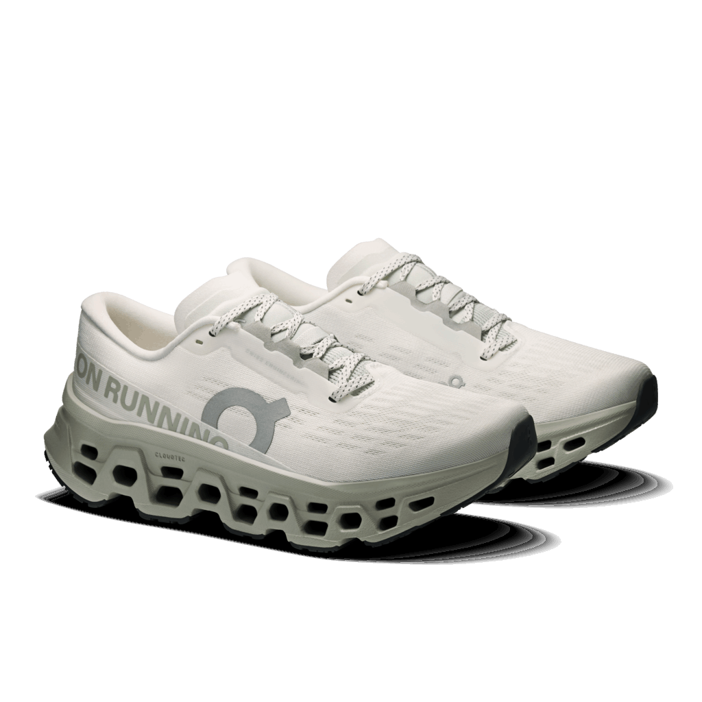 Explore On Women Cloudmonster 3 - Ivory / Tin for trail, outdoor & lifestyle use | Liv Activ Singapore
