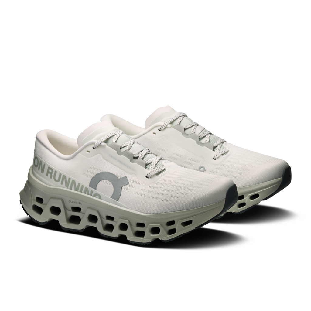 Explore On Women Cloudmonster 3 - Ivory / Tin for trail, outdoor & lifestyle use | Liv Activ Singapore