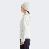 The North Face Women Performance Fleece Full Zip Hoodie - AP White Dune
