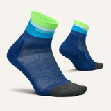 Feetures Active Elite Light Cushion Quarter - Surfboard Blue