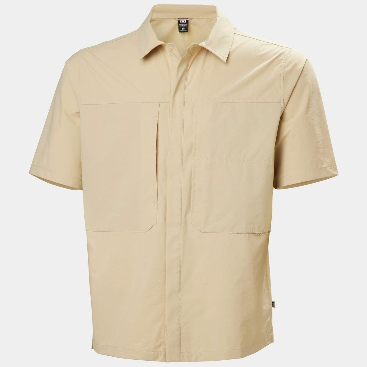 Helly Hansen Men Awe Short Sleeve Softshell Overshirt - Scandi Sand