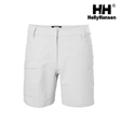 Explore Helly Hansen Women QD Cargo Shorts - Grey Fog for trail, outdoor & lifestyle use | Liv Activ Singapore