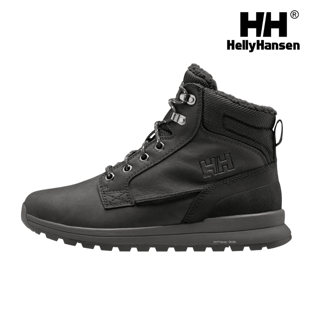 Helly Hansen Men Kelvin Lx Waterproof Leather Boots - Black
