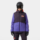 Helly Hansen Women Powchaser 2.0 Jacket - Black Grape